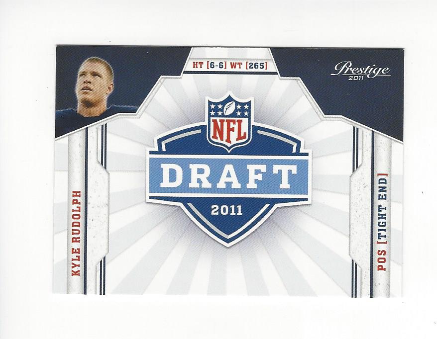 2011 Prestige NFL Draft #21 Kyle Rudolph