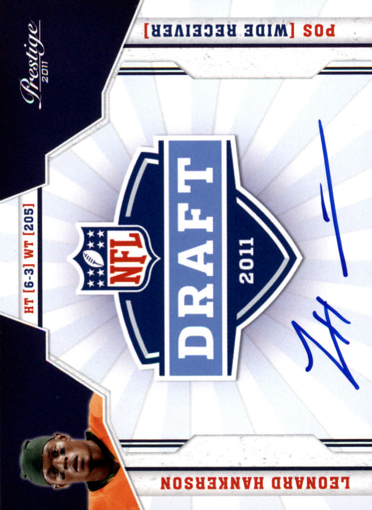 2011 Prestige NFL Draft Autographs #22 Leonard Hankerson