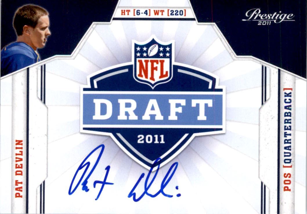 2011 Prestige NFL Draft Autographs #28 Pat Devlin