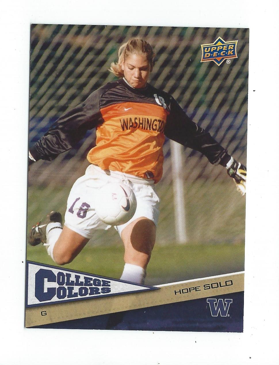 2010-11 Upper Deck College Colors #14 Hope Solo