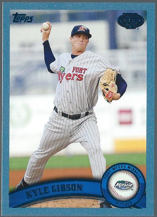 2011 Topps Pro Debut Blue #6 Kyle Gibson