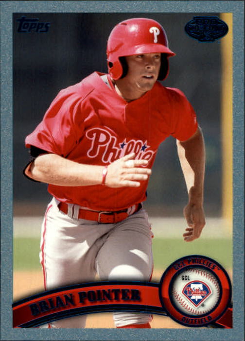 2011 Topps Pro Debut Blue #235 Brian Pointer