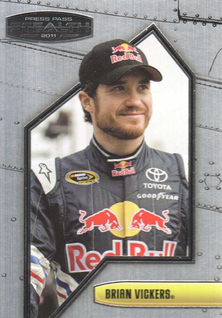 2011 Press Pass Stealth #54 Brian Vickers