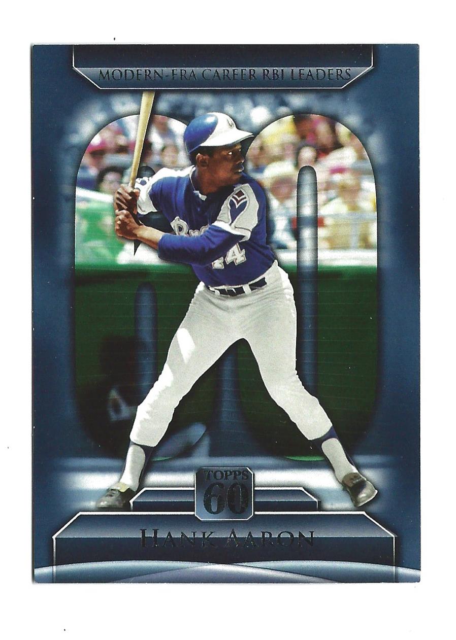 2011 Topps 60 #58 Hank Aaron
