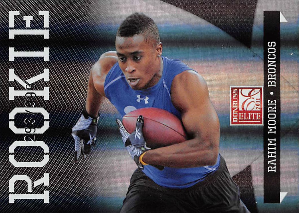 2011 Donruss Elite #179 Rahim Moore RC