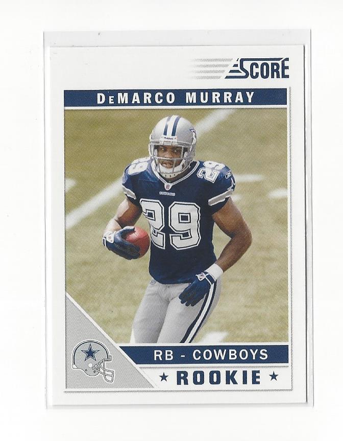 2011 Score #329A DeMarco Murray RC/(field in background)
