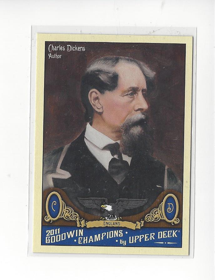 2011 Upper Deck Goodwin Champions #162 Charles Dickens SP