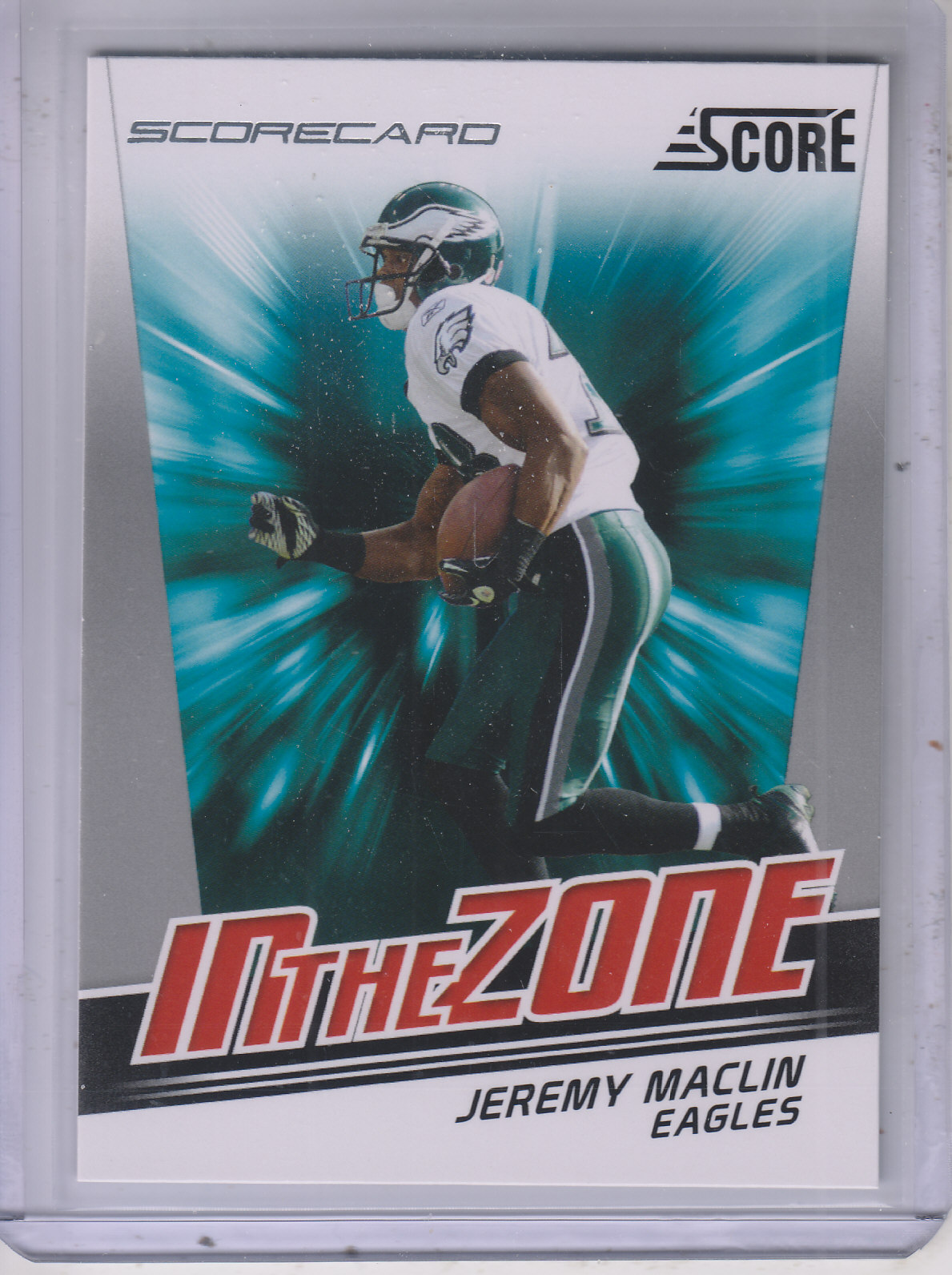 2011 Score In the Zone Scorecard #13 Jeremy Maclin