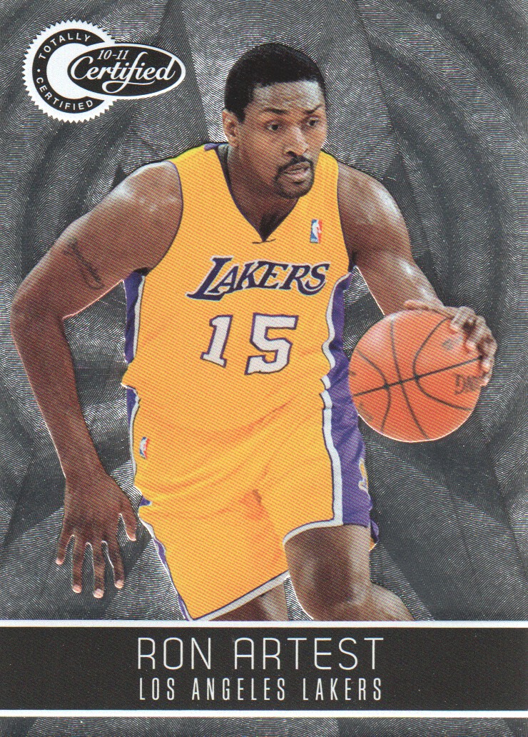 2010-11 Totally Certified #71 Ron Artest