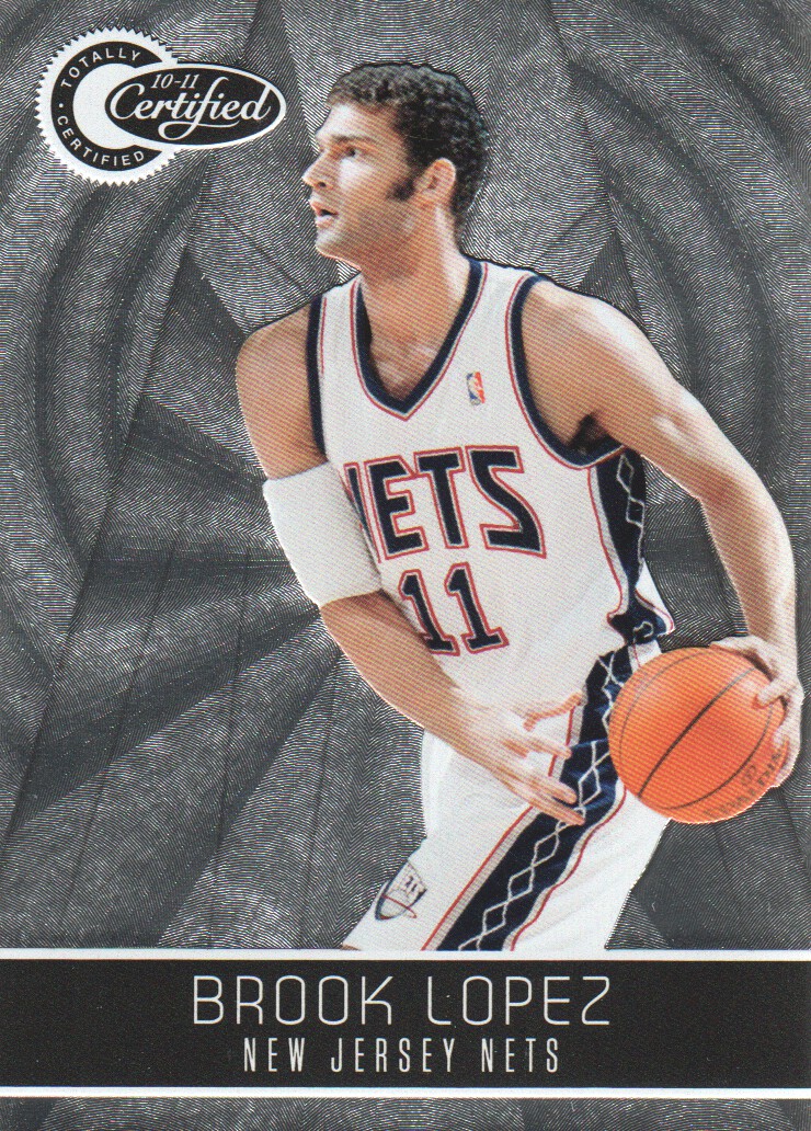 2010-11 Totally Certified #87 Brook Lopez