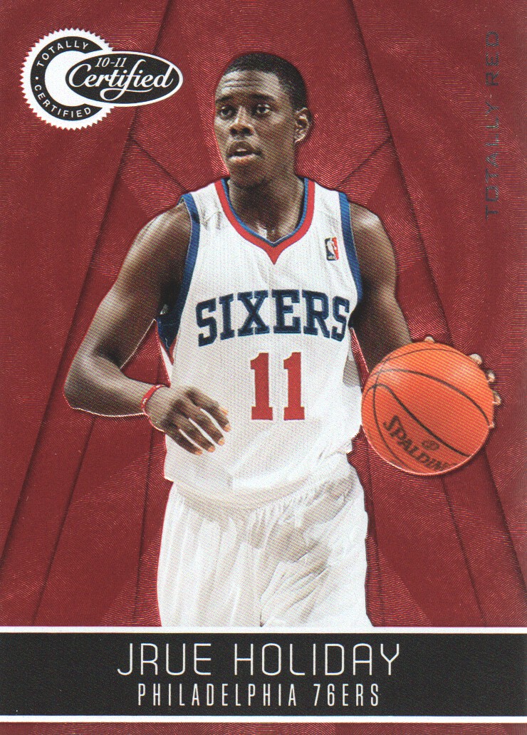 2010-11 Totally Certified Red #3 Jrue Holiday