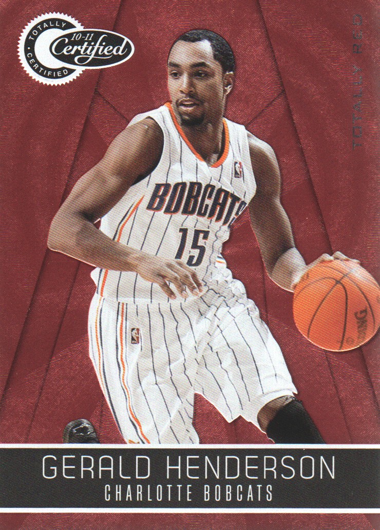 2010-11 Totally Certified Red #7 Gerald Henderson