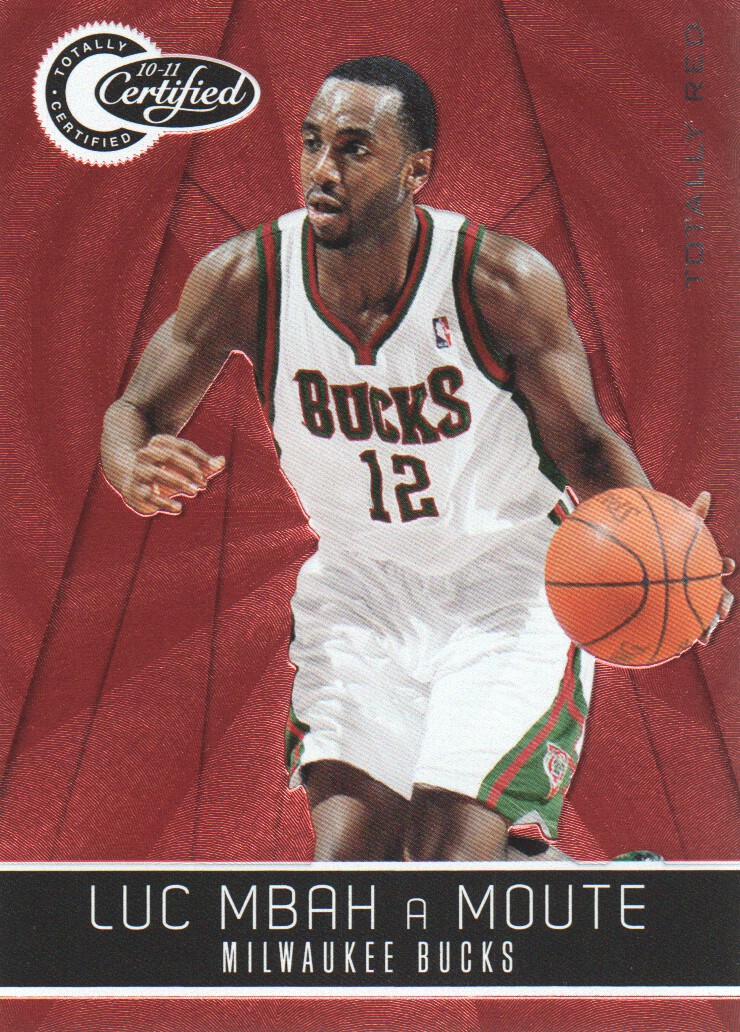 2010-11 Totally Certified Red #13 Luc Mbah a Moute