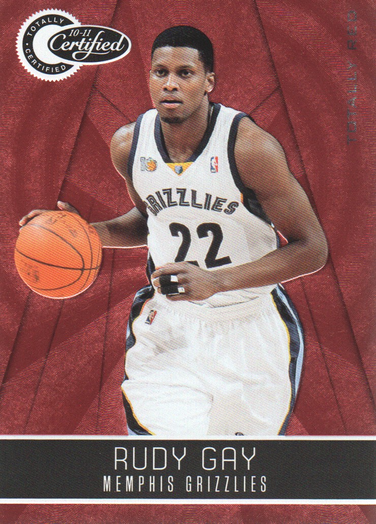 2010-11 Totally Certified Red #37 Rudy Gay
