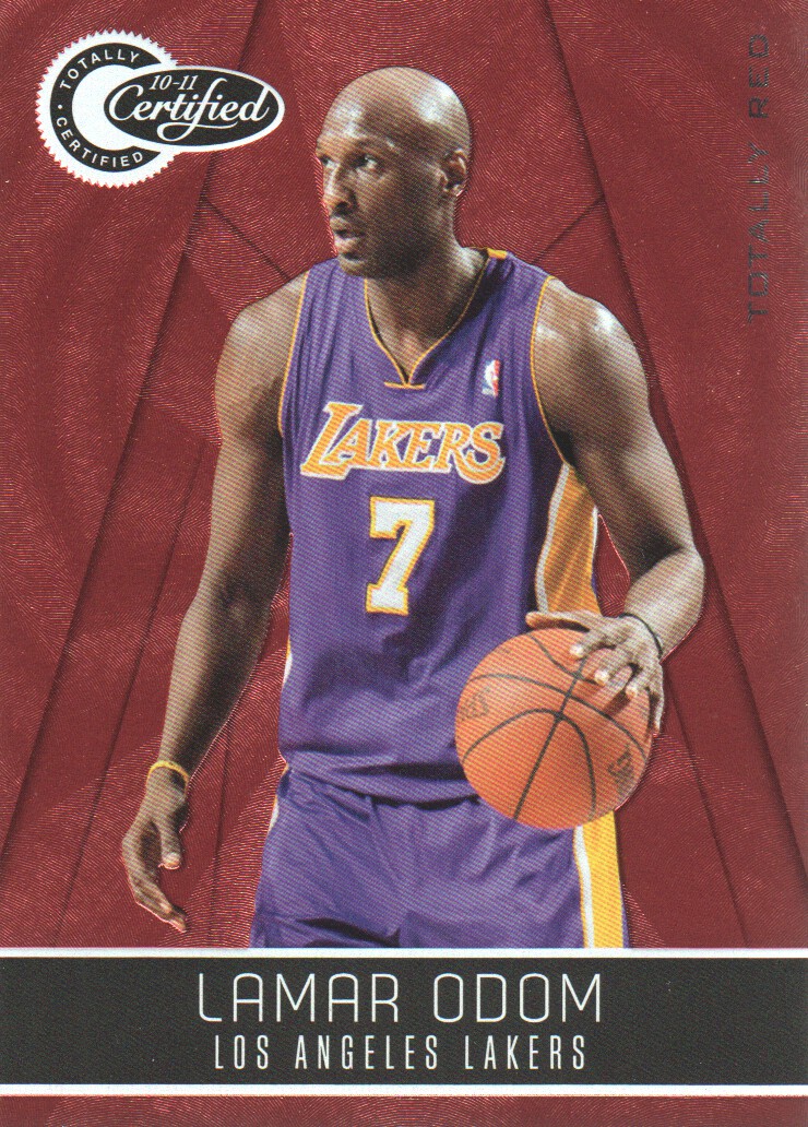 2010-11 Totally Certified Red #72 Lamar Odom
