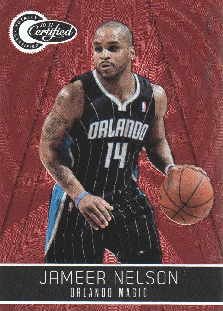 2010-11 Totally Certified Red #76 Jameer Nelson