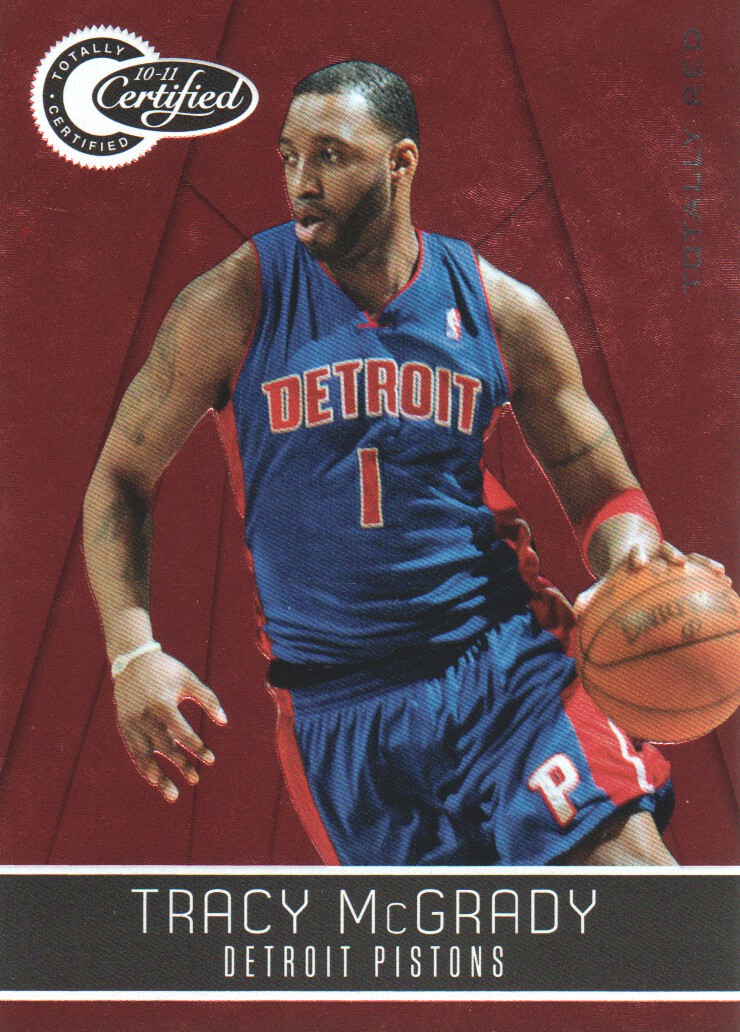 2010-11 Totally Certified Red #103 Tracy McGrady