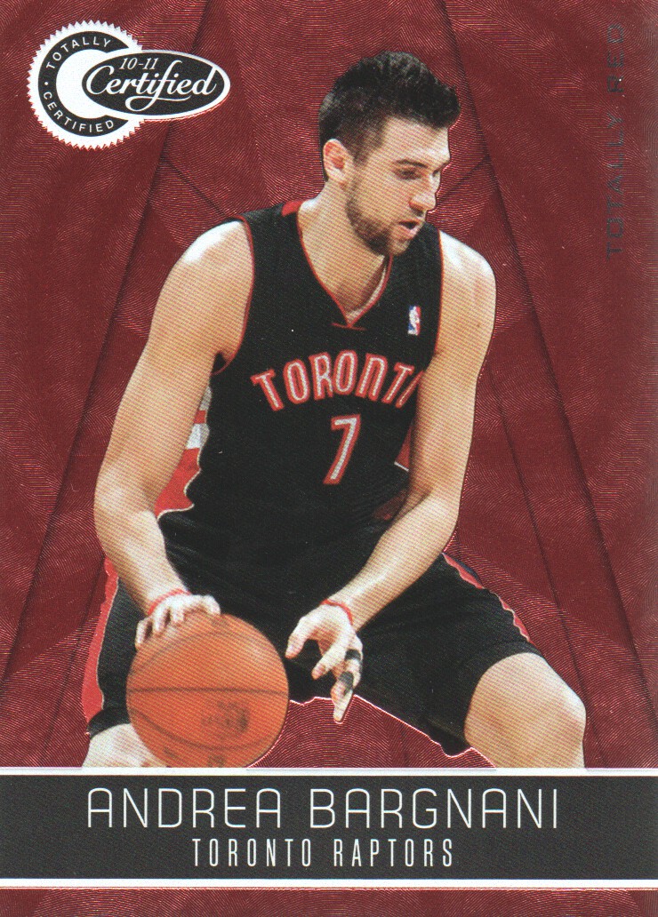 2010-11 Totally Certified Red #108 Andrea Bargnani
