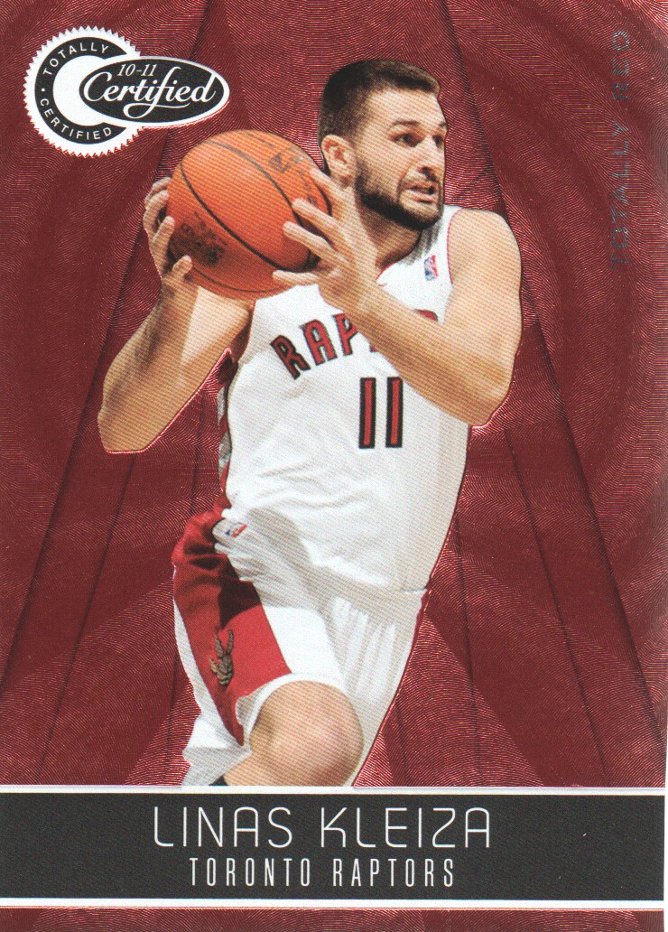 2010-11 Totally Certified Red #110 Linas Kleiza
