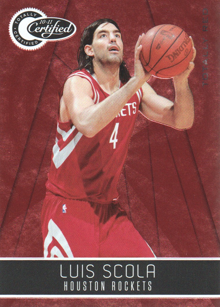 2010-11 Totally Certified Red #112 Luis Scola