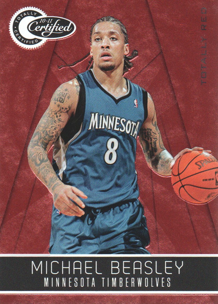 2010-11 Totally Certified Red #132 Michael Beasley