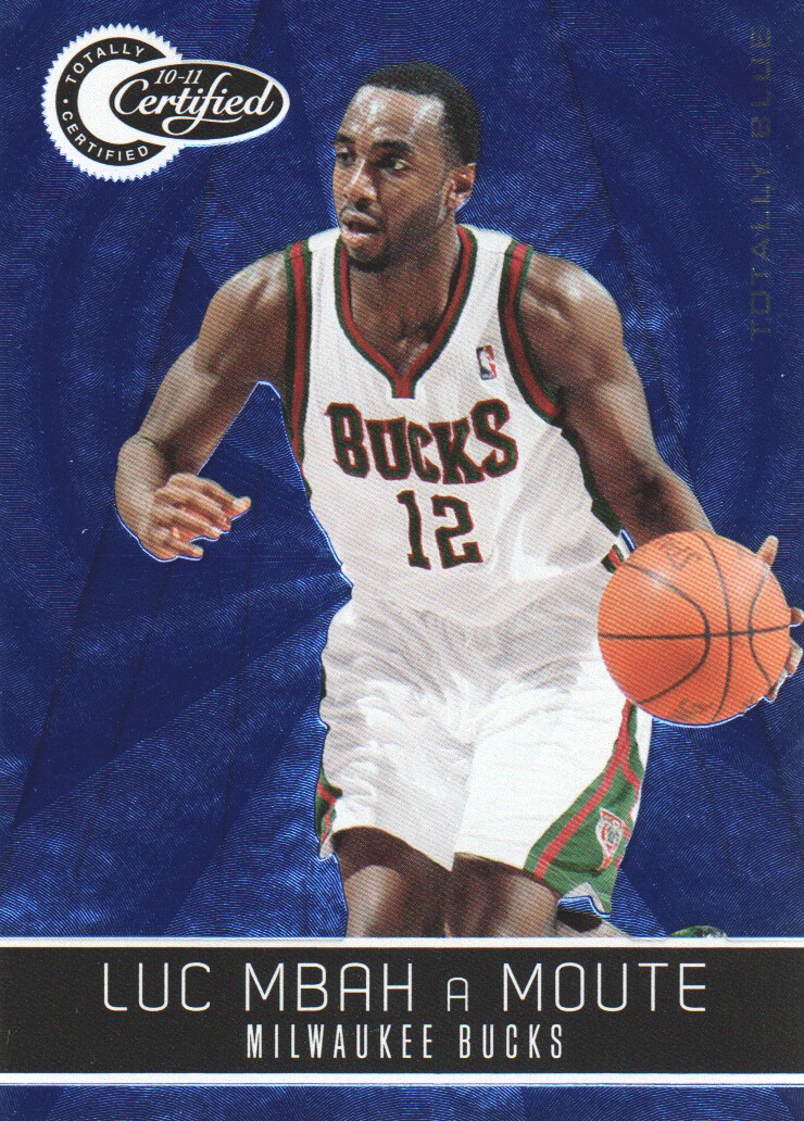 2010-11 Totally Certified Blue #13 Luc Mbah a Moute