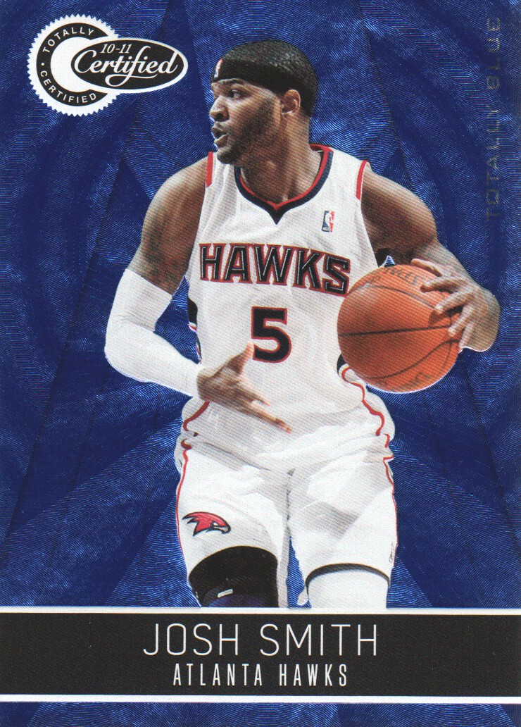 2010-11 Totally Certified Blue #40 Josh Smith