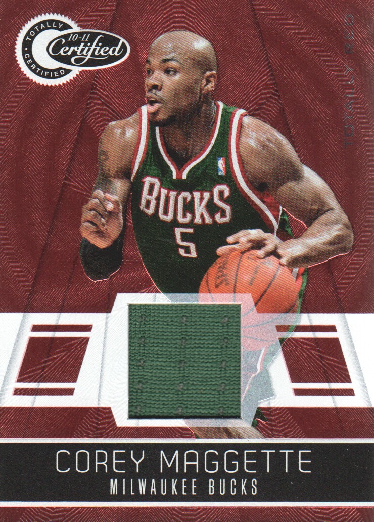 2010-11 Totally Certified Red Materials #12 Corey Maggette/249