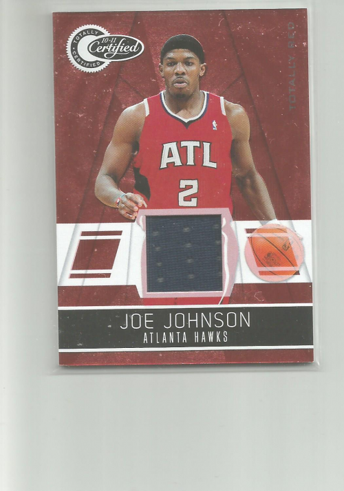 2010-11 Totally Certified Red Materials #39 Joe Johnson/249