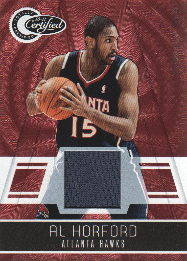 2010-11 Totally Certified Red Materials #41 Al Horford/249