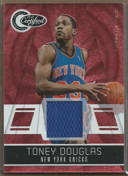 2010-11 Totally Certified Red Materials #67 Toney Douglas/249