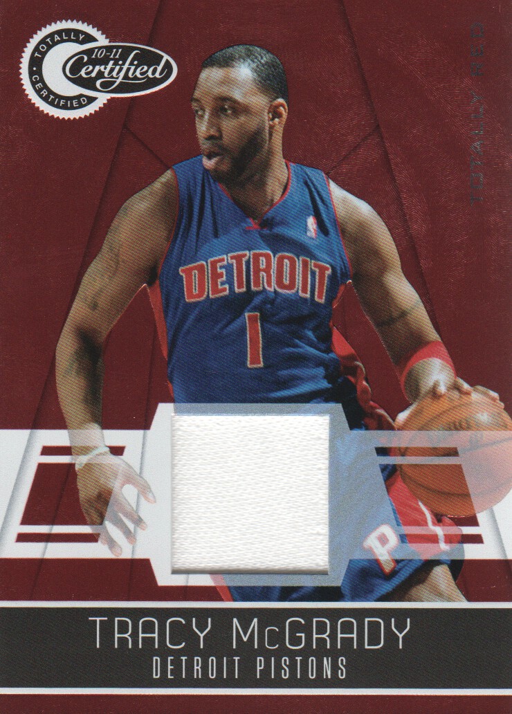 2010-11 Totally Certified Red Materials #103 Tracy McGrady/249