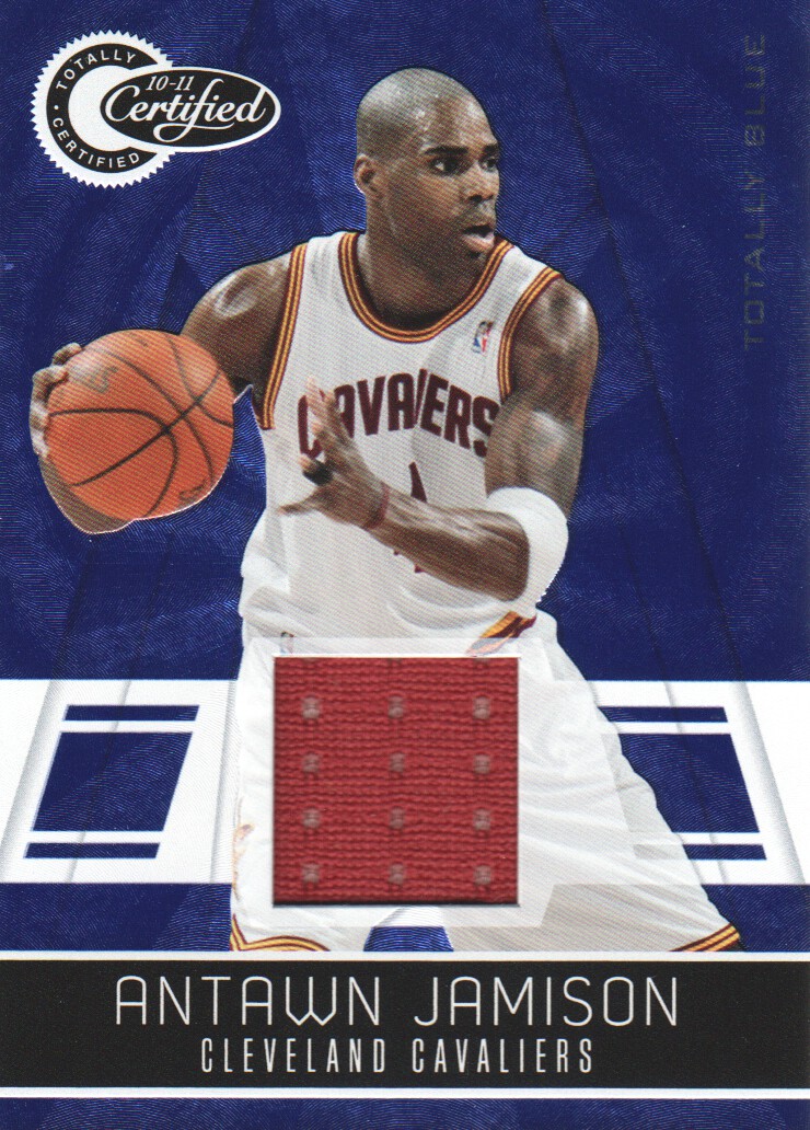 2010-11 Totally Certified Blue Materials #19 Antawn Jamison/99