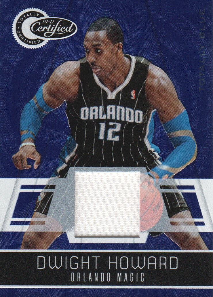 2010-11 Totally Certified Blue Materials #75 Dwight Howard/99