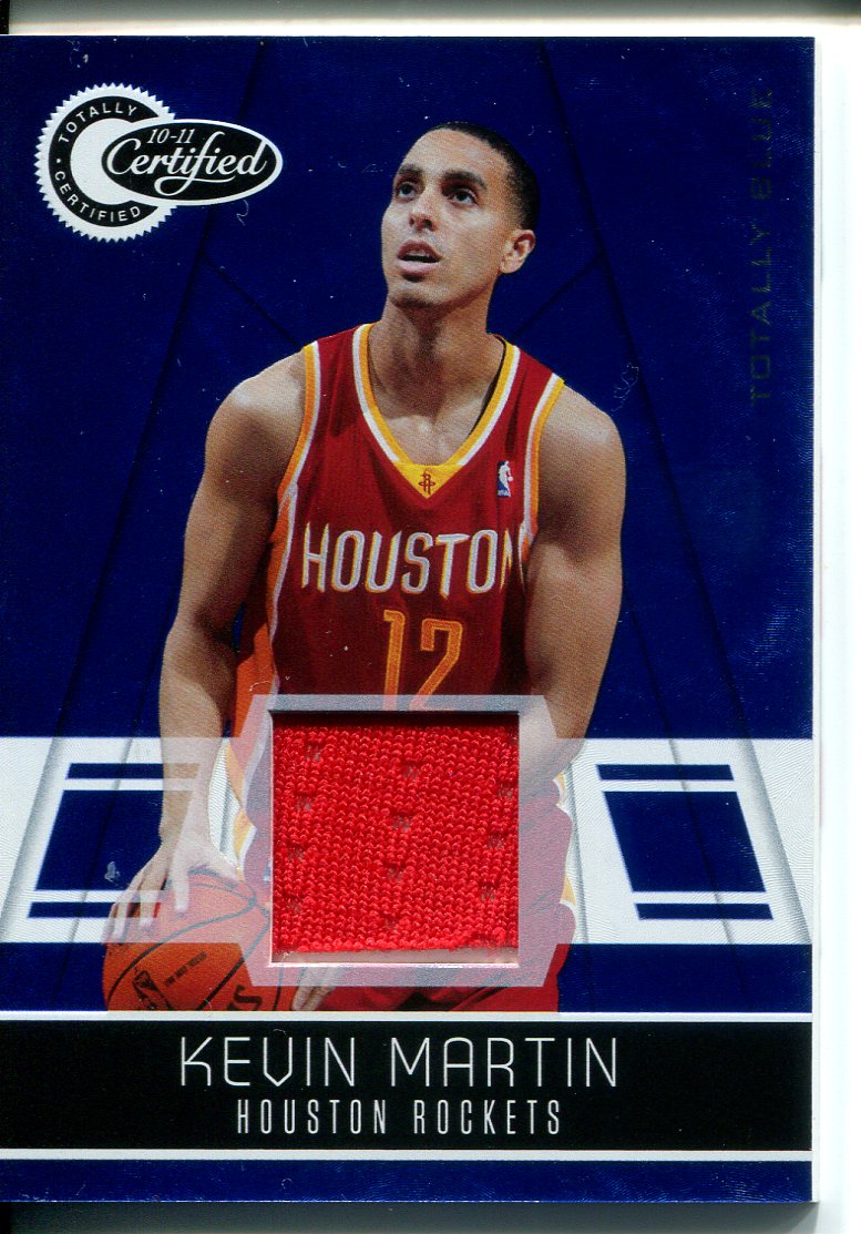 2010-11 Totally Certified Blue Materials #111 Kevin Martin/99