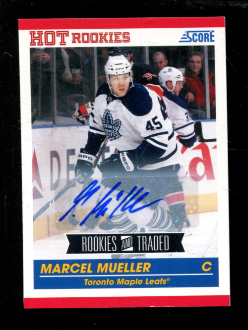 2010-11 Score Signatures #649 Marcel Mueller