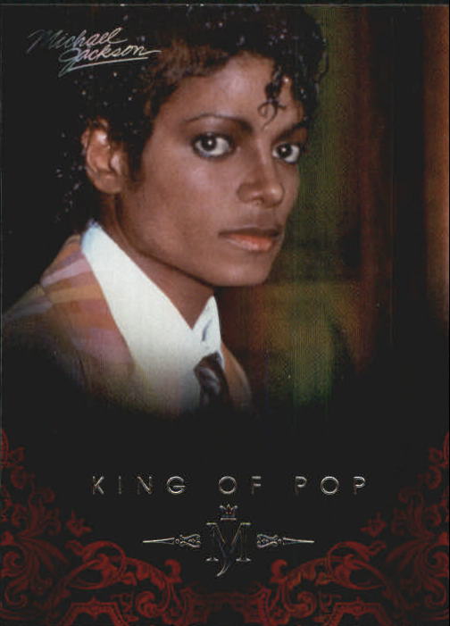 2011 Leaf Michael Jackson Diamond #75 Michael Jackson wrote many of his