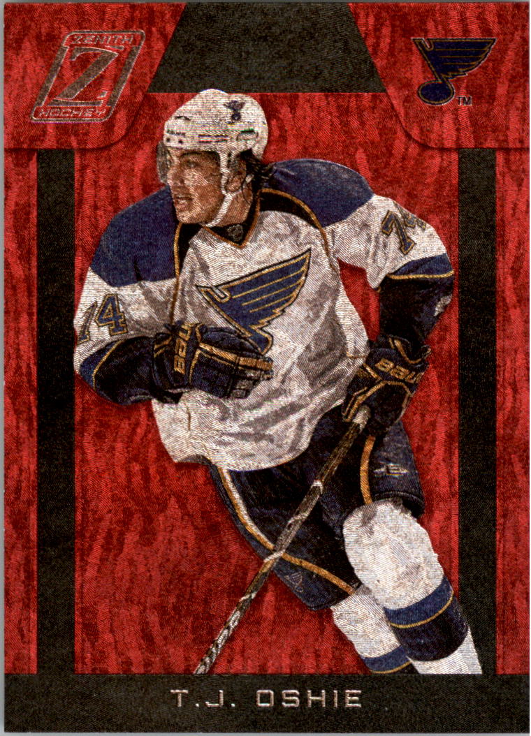 2010-11 Zenith Red Hot #85 T.J. Oshie