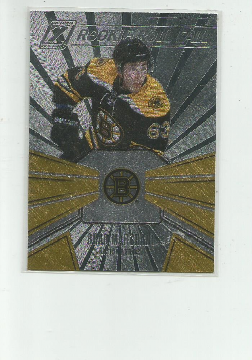 2010-11 Zenith Rookie Roll Call #13 Brad Marchand