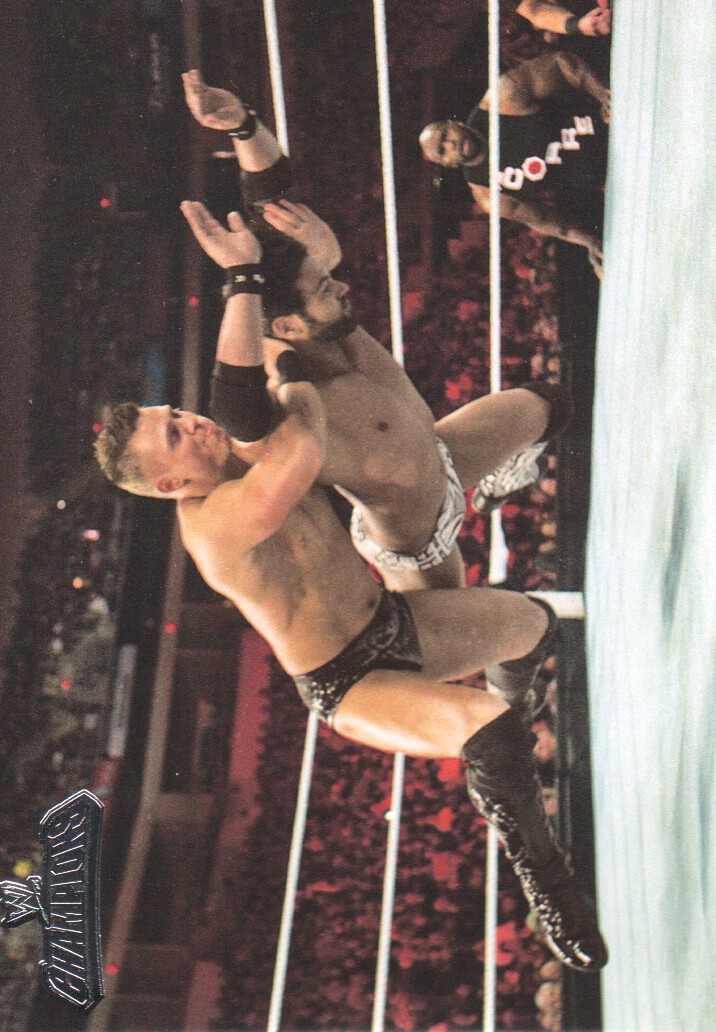 2011 Topps WWE Champions #31 John Cena & The Miz