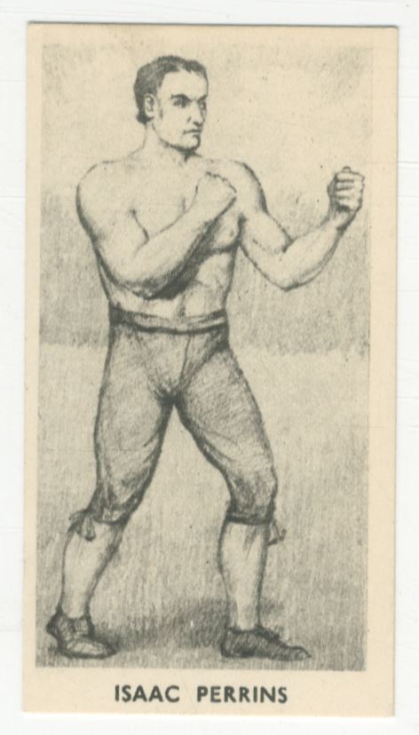 1938 Cartledge Razors Famous Prize Fighters #4 Isaac Perrins