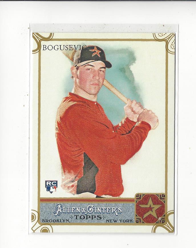 2011 Topps Allen and Ginter Code Cards #176 Brian Bogusevic