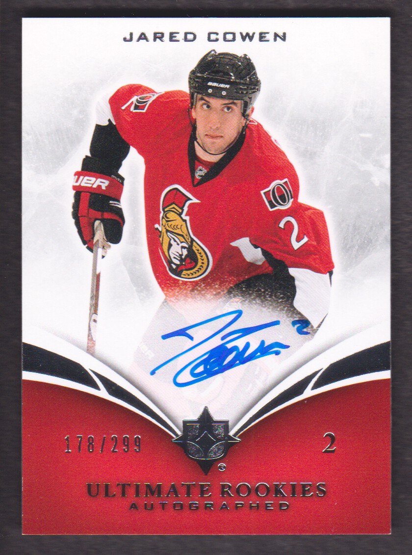 2010-11 Ultimate Collection #127 Jared Cowen AU/299 RC