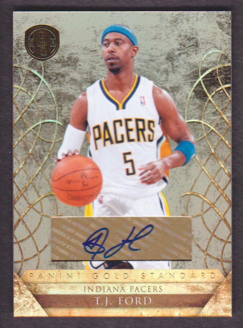 2010-11 Panini Gold Standard Signatures #166 T.J. Ford/199