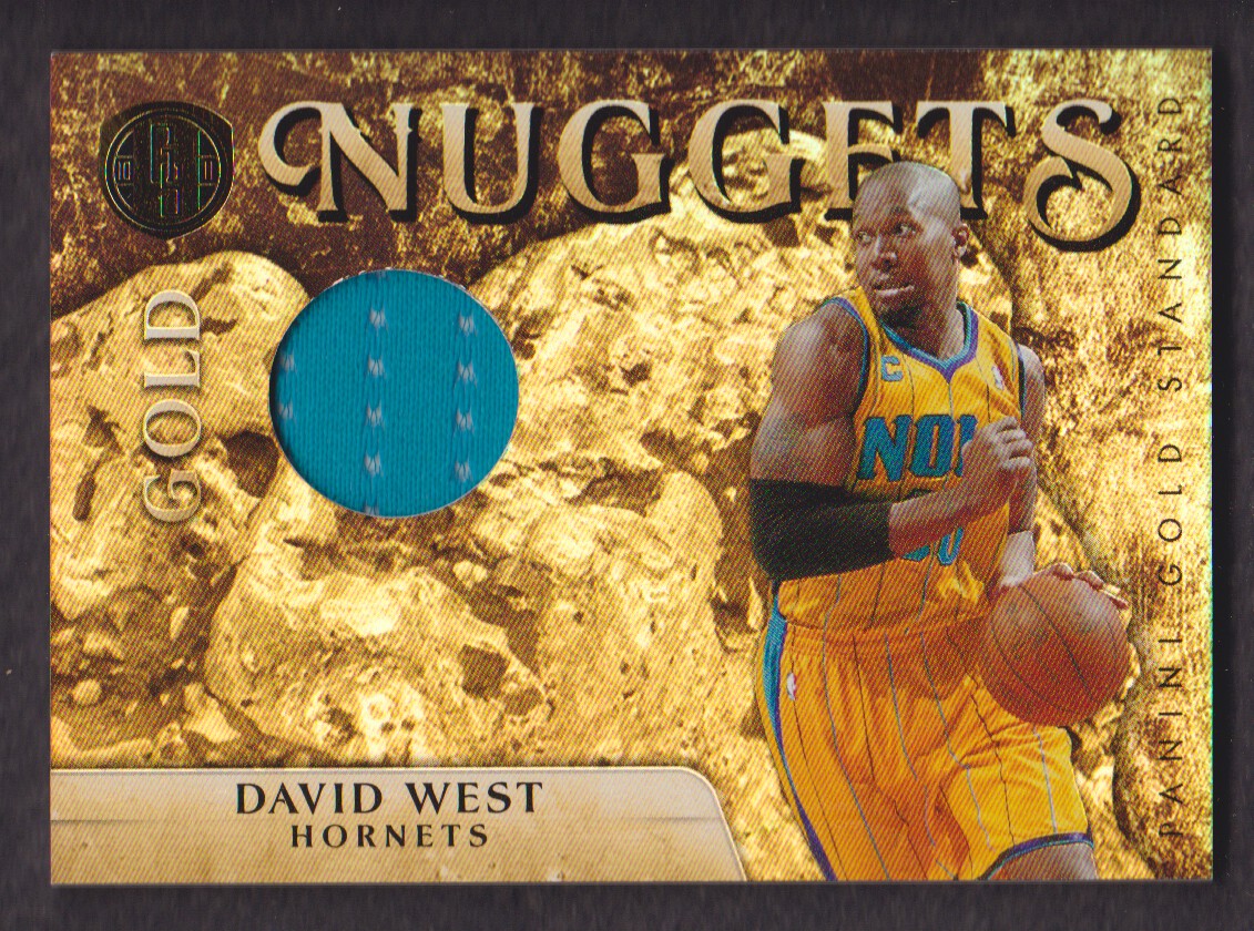 2010-11 Panini Gold Standard Gold Nuggets Materials #40 David West/199