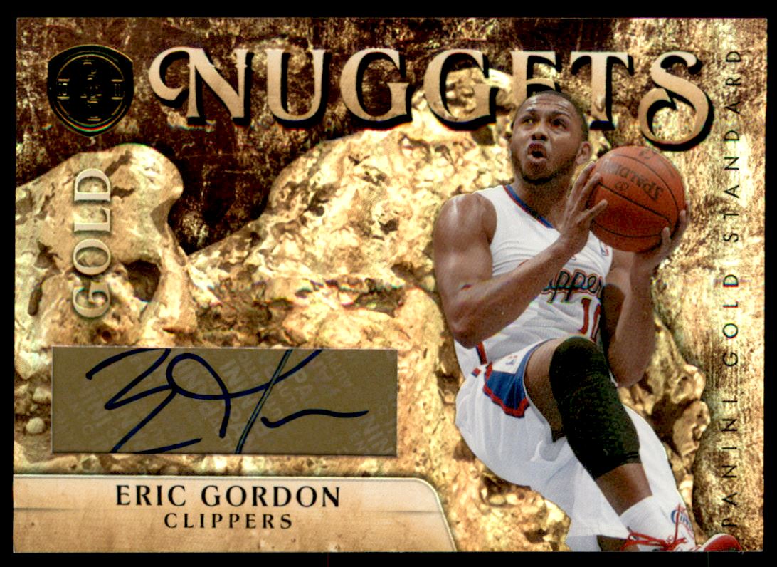 2010-11 Panini Gold Standard Gold Nuggets Signatures #18 Eric Gordon/99