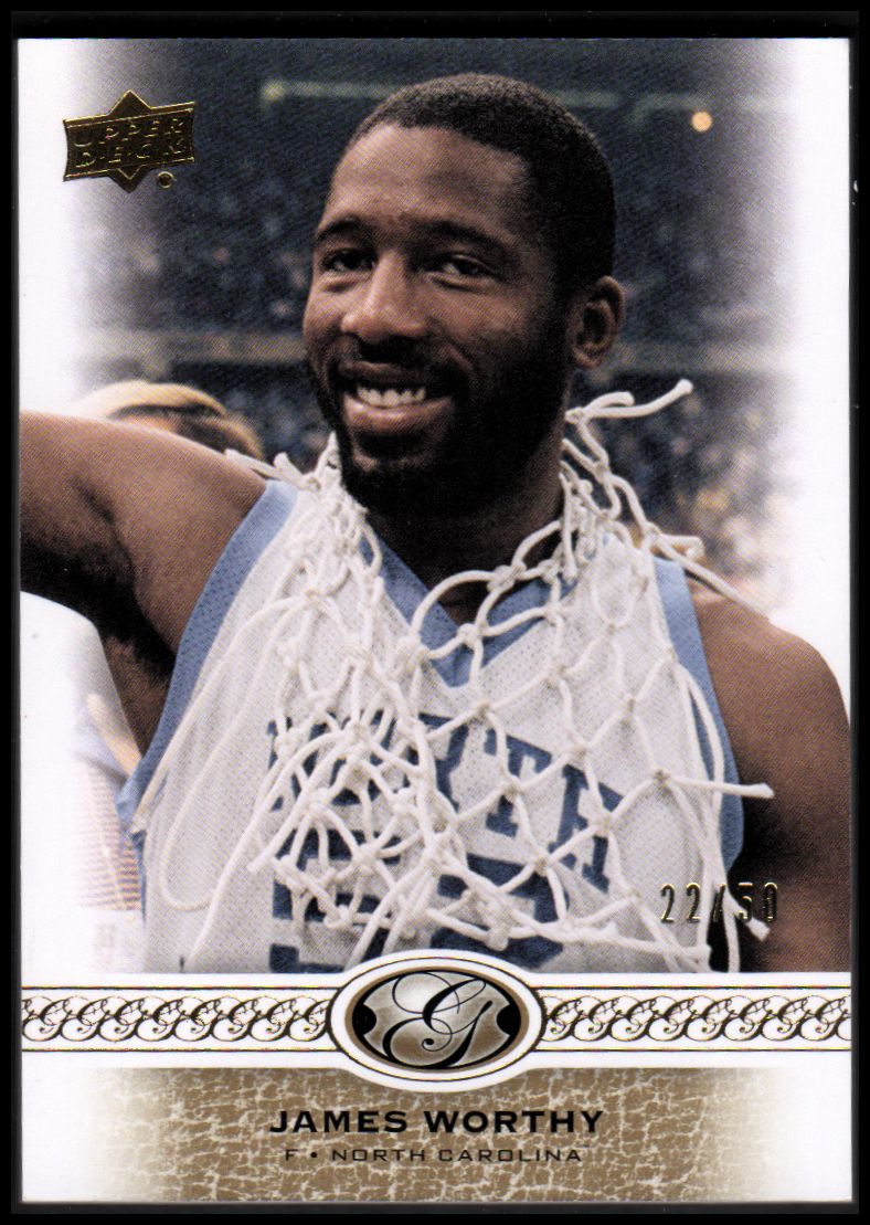 2011 Upper Deck All Time Greats #57 James Worthy/50