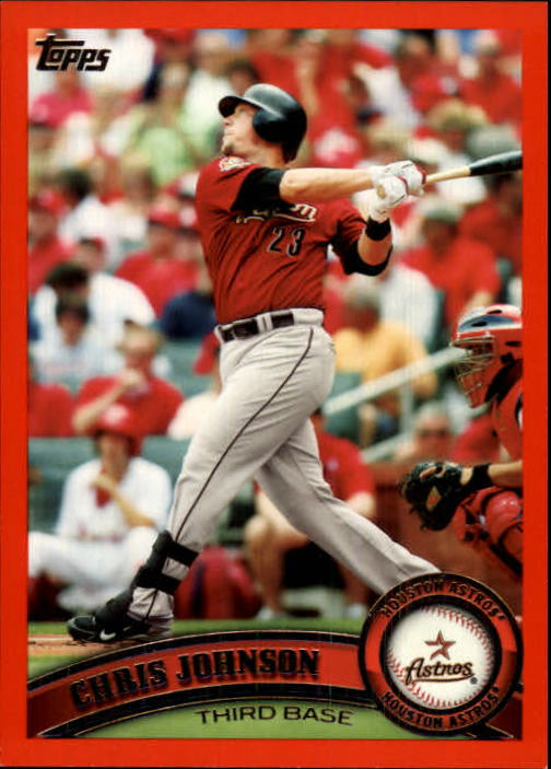 2011 Topps Factory Set Red Border #32 Chris Johnson