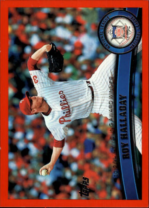 2011 Topps Factory Set Red Border #146 Roy Halladay