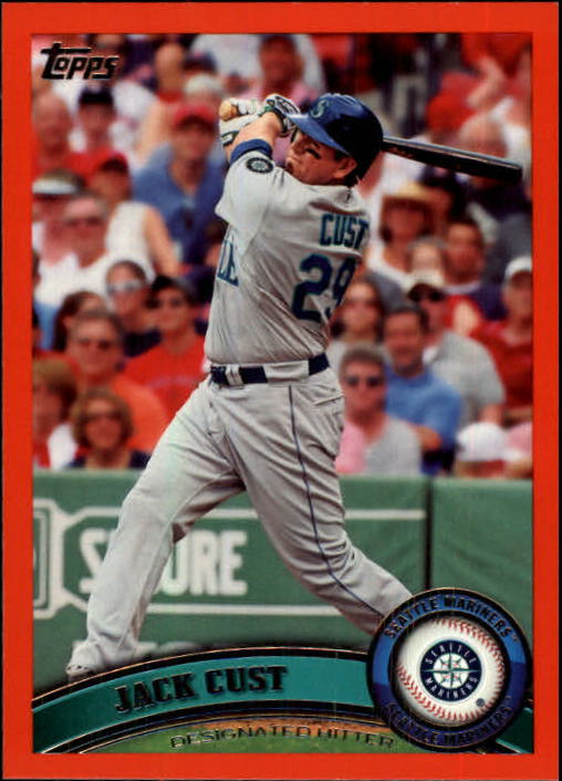 2011 Topps Factory Set Red Border #402 Jack Cust